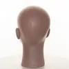 Wig Stand Tinashe Beauty African Mannequin Head For Making Wig Hat Display Cosmetology Manikin Head Female Dolls Bald Training Head 230428