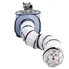 Toys Pet Cat Tunnel Cat Play Tubes With Ball Collapsible Crinkle Kitten Dog Toys Puppy Rabbit Play Cat Tunnel Tubes Cat Toy