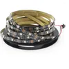 Strips 1m 2m 3m 4m 5m Full Color WS2812B WS2812 LED Strip Light DC5V Black / White PCB RGB Smart Pixel Control Lighting