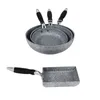 Casseroles Poêle à frire 28262420cm Wok Poêle Poêle antiadhésive Chaudron Cuisinière à induction Poêles à frire Poêle à crêpes Poêle à oeufs Poêle à gaz Maison 230503