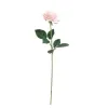 50 pcs Décor Rose Fleurs Artificielles Fleurs En Soie Floral Latex Real Touch Roses Bouquet De Mariage Conception De Fête À La Maison