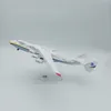 航空機モドル1/400スケールアントノフAN-225 "MRIYA"飛行機モデルABSプラスチックおもちゃコレクティブルギフトお土産