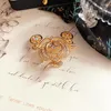 Brooches 2023 N Wholesale Playground Pumpkin Car Color Brooch Retro Style Women's Accessories