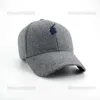 Designer Luxo Ralphs Polos Classic Baseball Cap Rl Small Pony Pressado Chapéu de praia Versátil mens e mulheres lazer de lazer Chapéu cinza