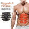 Conjunto de 6 peças de equipamento de treinamento muscular profissional 8 almofadas EMS Toner Muscular Fitness