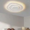 Chandeliers Room Bedroom Cloud Terrace Corrugated Led Modern Minimalist Warm Creative Boys Girls Children's Ceiling Lights