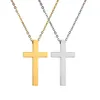 Europe and America style stainless steel cross retro necklace cross earrings set styling fashion classic bracelet men's and women's jewelry gift dropshipping