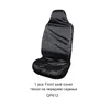 Housses de siège de voiture 1 Pcs Cover Single Black Auto Parts Driving Co-Driver Waterproof Dustproof