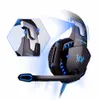 EACH G2000 Stereo Gaming Headset Deep Bass Computer Game Headphones Earphone with LED Light Microphone for PC Laptop PS4