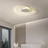 Luzes de teto Lâmpada LED Light Bedroom Ins Wind Restaurante mínimo do norte Europa Design Sense Main