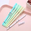 Ballpoint Pens 6PcsSet Cute Morandi Gel Kawaii 05mm Black Ball Office School Stationery Supplies Student Writing Water Neutral 230503