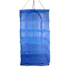 Organization Wonderlife Layers Drying Net Fish Net Drying Rack Hanging Antifly Cage for Vegetable Fruit Meat PE Dryer Net Household Fish Net