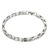 Braccialetti con perline di moda Braccialetti con perline di vetro in acciaio inossidabile per donne e uomini