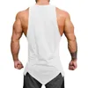 Erkek tank üstleri spor salonu vücut geliştirme eğitimi ince adam gündelik moda pamuklu kolsuz nefes alabilen gömlek erkekler fitness yelek egzersiz singlets