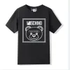 Moschin 2023 Designer High-grade Women's Cotton T-shirt Men's and Women's Style Crewneck Short Sleeve T-shirt Fashion Print Loose T-shirt Moschins 2 974