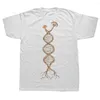 As camisas masculinas pick cogumelos estão no meu DNA Mycology Graphic Cotton Streetwear Manga curta Presentes de aniversário T-shirt Mens roupas