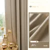 Curtain Thickened Chenille Shading Curtains For Living Dining Room Bedroom Sun Protection Sound Insulation Customized Products