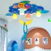 Ceiling Lights Pink Children's Room Light Princess Bedroom Lamp Cartoon