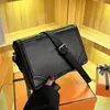 Manufacturers direct selling big brand diagonal men's bag 2023 new high appearance level shoulder bag