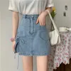 ショートパンツミニパンツスカート服デニムワイドレッグティーンガールズのための短いセクシーな女性服ホットパンツ韓国ファッションビーチジーンズ