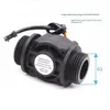 Water Flow Sensor Fuel Flow Meter Water Meter Sensor Flowmeter Water Sensor Counter Indicator FS400A G1 DN25 1-60l/min