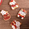 Baking Moulds 2023 Year Cookie Cutter Biscuit Mold Chinese Spring Festival Decoration Koi Blessing Bag
