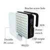 LEDキャンプライトアウトドアテントライトパワー緊急充電超明る多機能マグネットワークライトSOS防水USB 5Vソーラーチャージ