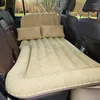 Interiörstillbehör Uppblåsbar SUV-bil Air Madrass Hållbar baksäte Cover Travel Bed Moisture-Proof Camping