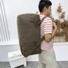 Duffel Bags Men's Travel Bag stor kapacitet Kort avstånd bagage damer fitness canvas bärbara handväskor kvinnor