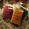 Notepads Moterm 100% Genuine Leather Notebook Handmade Vintage Cowhide Diary Journal Sketchbook Planner TN Travel Cover 230503