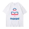 تي شيرت الرجال 2023SS Isiabell Marant T-Shirt T-Shirt T-Shirt Third Trend Trend T-Shirt Thirt Women’s Designer Summer Polo Tracksuit عالية الجودة