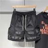 Shorts masculinos EWSFV 2021 Summer Hot Popular Mens Workwear Shorts Men Louse Loue Loue Shorts Grandes de bolso Casual AllMatch Cropped calça J230503