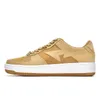 Comforts BapeStass Running Shoes Men Patent Leather White Khaki Women Low Suede Heel Beige Trainers Sta SK8 Sports Sneakers Bapestaes Shoes Nostalgic Yellow Green