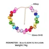 Groker Magnical 3Colors Crystal Gems Sexy Collar Jewelry for Women Maxi Fashion Declaración corta