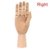 Decoratieve objecten Figurines Flexibele Jointed Doll beweegbare ledematen houten handmodel tekenmodel schets mannequin model 10 centimeter lange menselijke kunstenaar modellen 230503