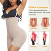 Intimo elasticizzato e contenitivo da donna a vita alta donna femminile dopo il parto che modella il corpo pancia stretta bretelle hip zip mutandine fianchi shaper