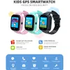 Yeni Kids Akıllı Saat GPS Tracker SOS Monitör Pozisyon Telefon GPS Bebek İzle iOS Android PK Q50 Q12 S9 Q90 Çocuklar İzle