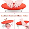 Nail Art Equipment Arm Rest Microfiber Leather Detachable Waterproof Hand Pillow Pad For Technician Use