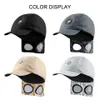 Chapeaux d'extérieur KoKossi Sport Warm Cap Hiver Cyclisme Randonnée Ski Moto Polaire Chapeau Thermique Avec Des Lunettes Coupe-Vent Imperméable Chapeau D'extérieur J230502