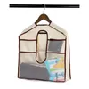 Storage Boxes & Bins 11 Polyester Mesh Pockets Hanging Handbag Organizer For Wardrobe Closet Oxford Cloth Bag Wallet Purse Jewelry Bracelet