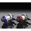 Mini Fishing Fishing Reel Metal Bait Casting Baitcast z linią 100 m na sport