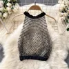 Camisoles zbiorniki czołg top kobiety seksowne topy rurki bez ramiączki na ramię Camis dla kobiety puste kantar Camisole Omighty Tops 230503