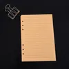 Anteckningar A5 A6 A7 Black Craft White Loose Leaf Notebook Refill Spiral Binder Inner Sid Line Dot Grid Inside Paper Stationery 230503