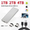 2023 القرص الصلب الخارجي العالي السرعة الساخن 500GB 1TB 2TB 4TB 8TB USB3.1 SSD 2.5 بوصة SSD 16TB القرص الثابت