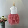 Fille robes vêtements pour enfants gâteau Tutu princesse anniversaire pour bébé dentelle belle robe de fleur mariage fille