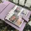 Блокнот Macaron PU Notebook Planner Organizer Binder Ablum Po Diary Расписание книги «Планировщик» дневник школьной школьной поставки A5 230503