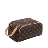 women travel makeup bag new designer high quality men wash bag cosmetic bags with dust bag 47546