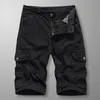 Shorts pour hommes Shorts cargo tactiques militaires pour hommes Tendance d'été Mode Pantalons décontractés multi-poches Pur coton Pantalon cargo respirant en vrac 230503