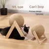 Scratchers Cat Scratch Sisal Ball Toy Tower For Cats Toys Tree Scratching Post Kitten Sisal Rope Ball Toy Wearresistent Pet Cat Furniture