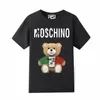 Moschin 2023 Designer High-grade Women's Cotton T-shirt Men's and Women's Style Crewneck Short Sleeve T-shirt Fashion Print Loose T-shirt Moschins 2 974